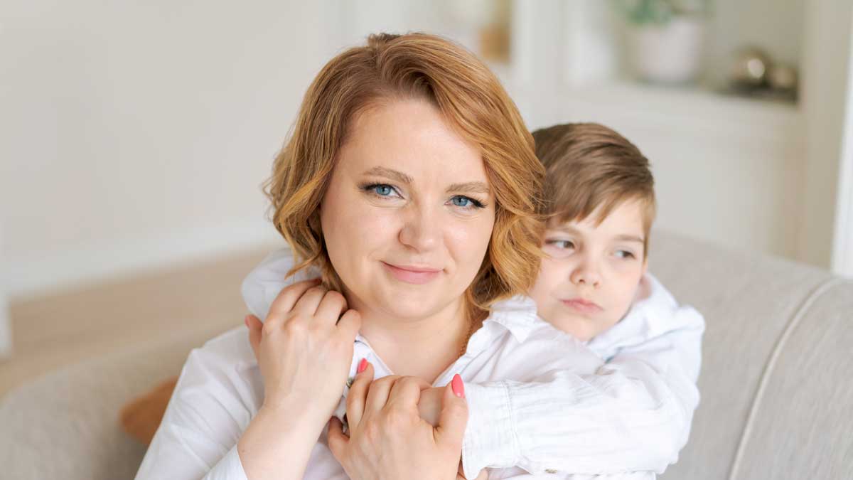 mommy and kid